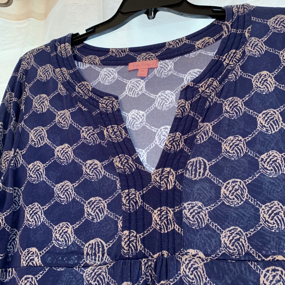 Lilly Pulitzer knot print dress